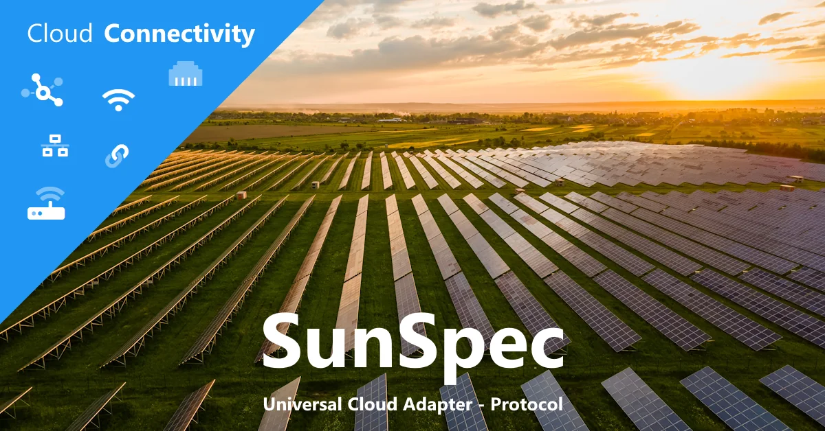 SunSpec, Modbus, Cloud Connectivity